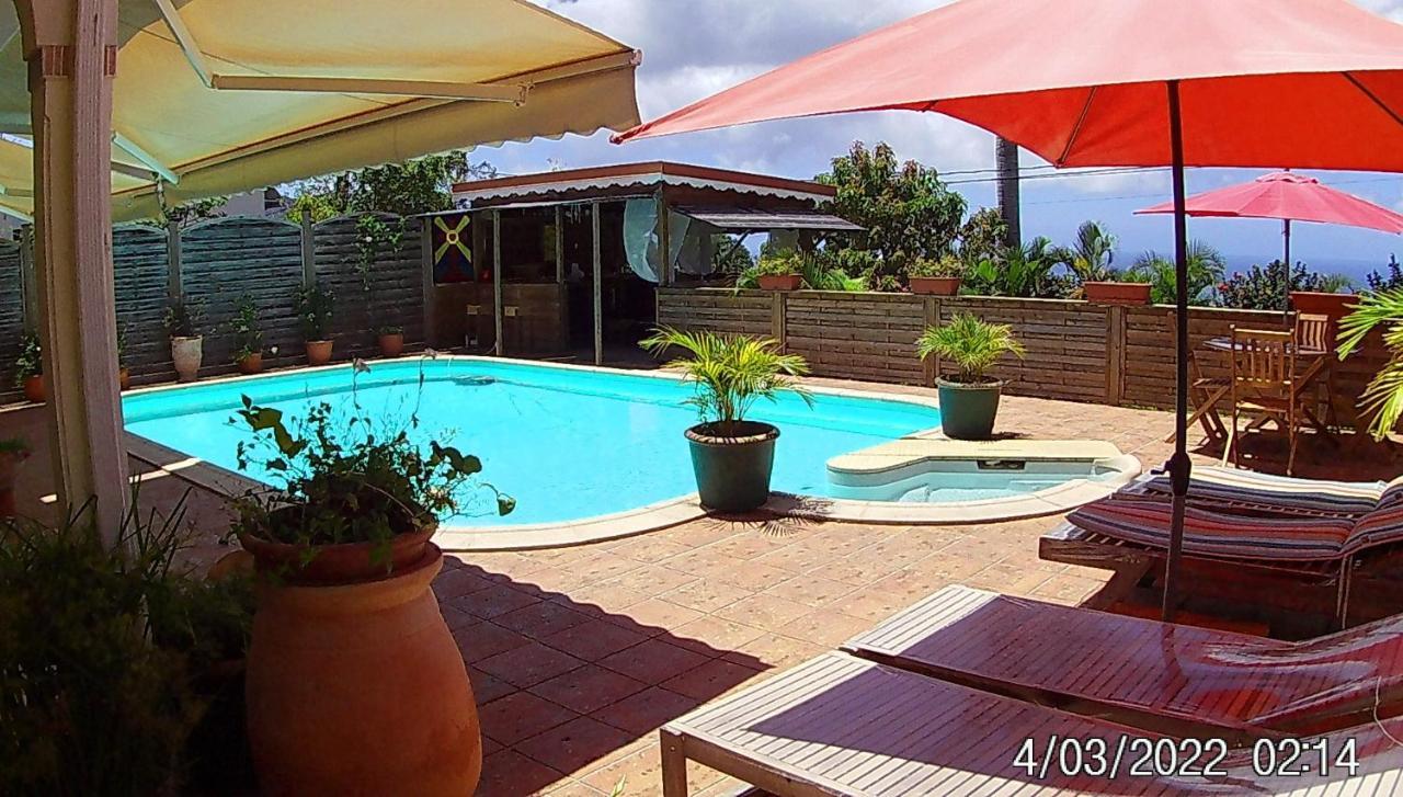 Agreable Chambre D'Hotes, Sdb, Piscine, Carbet Cuisine. Saint-Claude Buitenkant foto